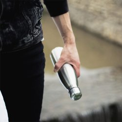 M003A   BUTELKA NA WODĘ TERMICZNA BIDON TERMICZNY STAL NIERDZEWNA TERMOS 500 ML -O390