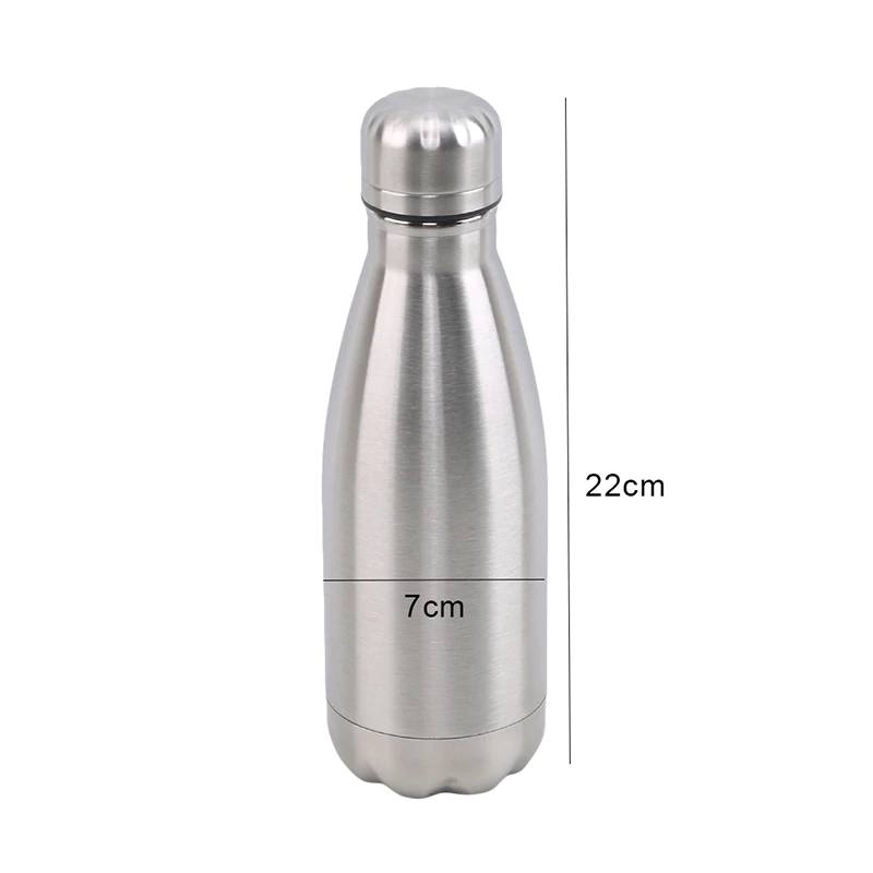 M003A   BUTELKA NA WODĘ TERMICZNA BIDON TERMICZNY STAL NIERDZEWNA TERMOS 500 ML -O390