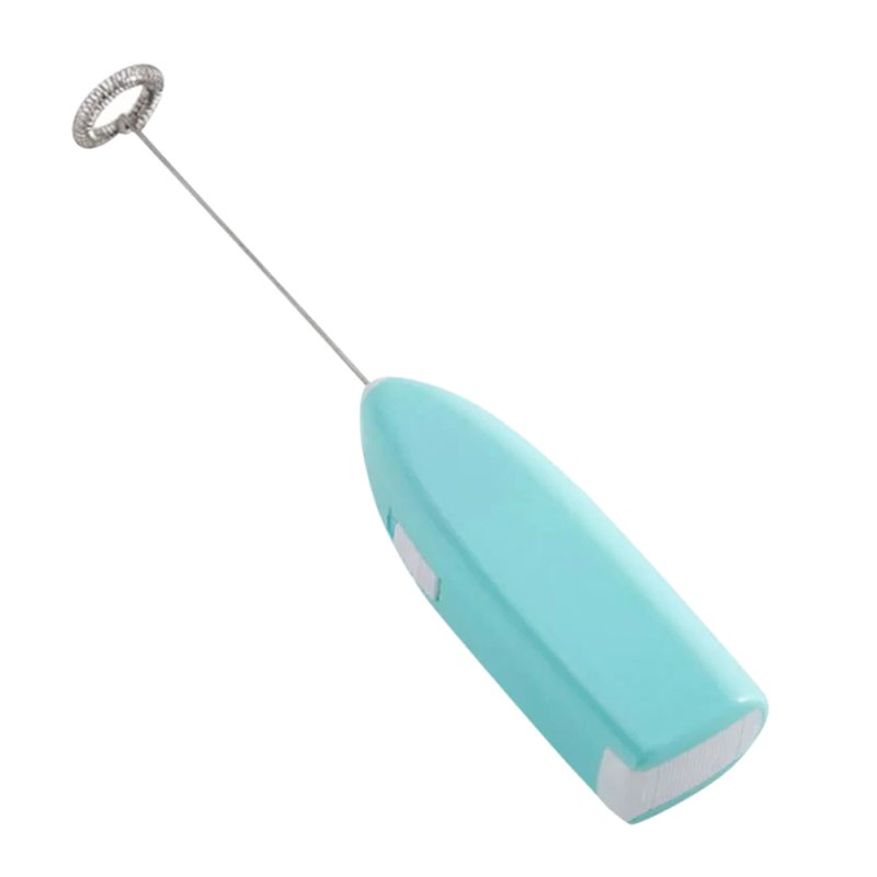 M003C SPIENIACZ DO MLEKA KAWY MINI UBIJACZ MIKSER - niebieski E343-1