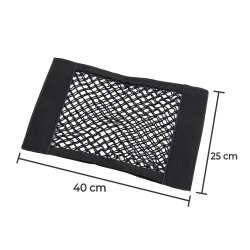 M002F SIATKA NA RZEP ORGANIZER DO BAGAŻNIKA AUTA 40x25 -M072