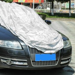 M002.5   POKROWIEC PLANDEKA NA SAMOCHÓD PEVA DUŻY AUTO L -O221