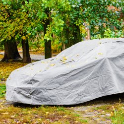 M002.5   POKROWIEC PLANDEKA NA SAMOCHÓD PEVA DUŻY AUTO L -O221