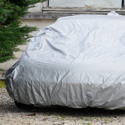 M002.5   POKROWIEC PLANDEKA NA SAMOCHÓD PEVA DUŻY AUTO L -O221