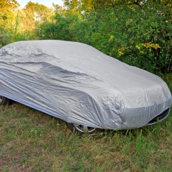 M002.5   POKROWIEC PLANDEKA NA SAMOCHÓD PEVA DUŻY AUTO L -O221