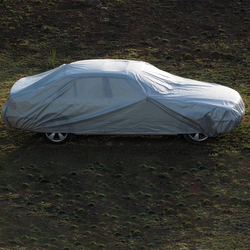 M002.5   POKROWIEC PLANDEKA NA SAMOCHÓD PEVA DUŻY AUTO L -O221