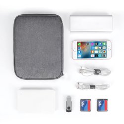 M003A  ORGANIZER PODRÓŻNY TORBA ETUI NA KABLE ŁADOWARKI -S127