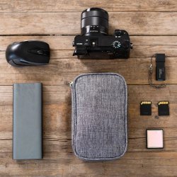 M003A  ORGANIZER PODRÓŻNY TORBA ETUI NA KABLE ŁADOWARKI -S127