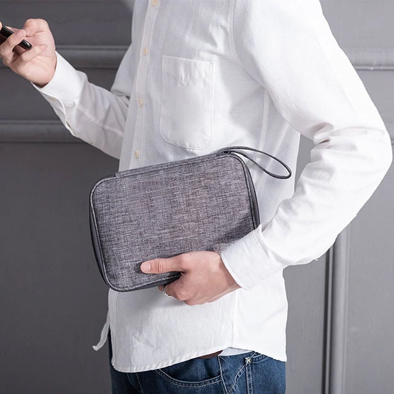M003A  ORGANIZER PODRÓŻNY TORBA ETUI NA KABLE ŁADOWARKI -S127