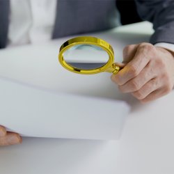 N293   LUPA KLASYCZNA RĘCZNA SZKŁO POWIĘKSZAJĄCE SOCZEWKA -O350   (❗❗❗❗ 30SZT. W KARTONIKU ❗❗❗❗)