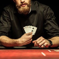M002D    KARTY DO GRY ZESTAW KART POKER POWLEKANE 54SZT-niebieskie D054 ❗️❗️1 TALIA❗️❗️