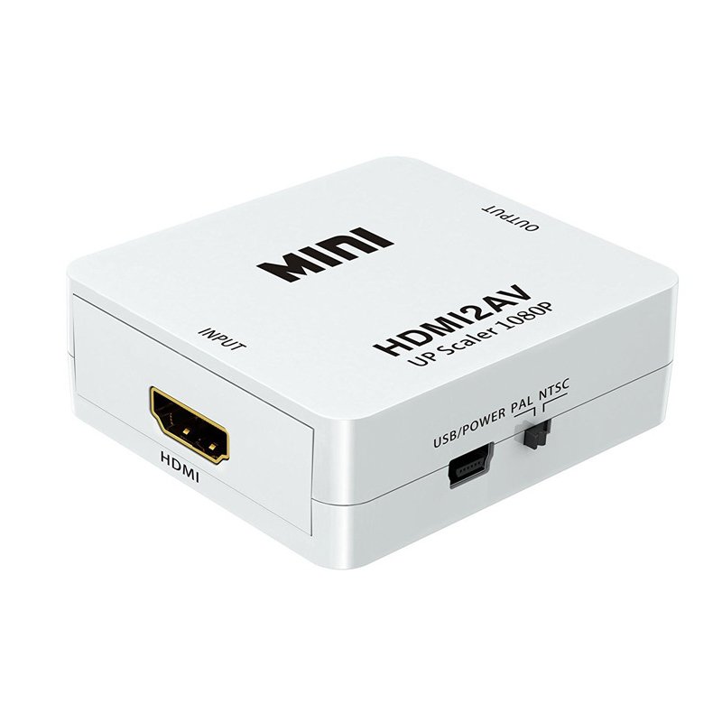 N349 ADAPTER AV HDMI DO RCA KONWERTER CINCH 1080P KABEL USB -E377