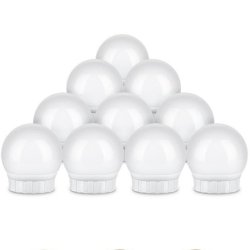 M004A   LAMPKI ŚWIATEŁKA LED NA LUSTRO TOALETKI MAKIJAŻ 10 -E543