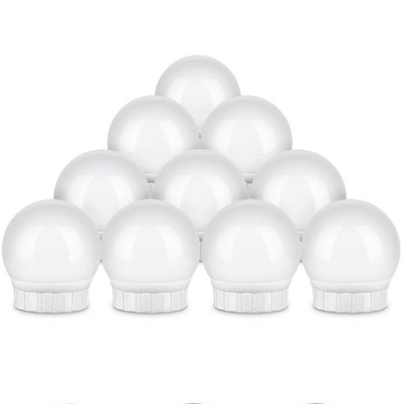 M004A   LAMPKI ŚWIATEŁKA LED NA LUSTRO TOALETKI MAKIJAŻ 10 -E543