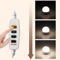 M004A   LAMPKI ŚWIATEŁKA LED NA LUSTRO TOALETKI MAKIJAŻ 10 -E543