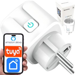 N252  GNIAZDKO INTELIGENTNE STEROWANE WiFi ANDROID TUYA -E562