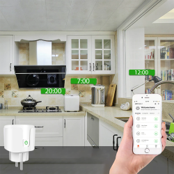 N252  GNIAZDKO INTELIGENTNE STEROWANE WiFi ANDROID TUYA -E562