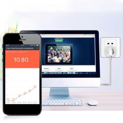 N252  GNIAZDKO INTELIGENTNE STEROWANE WiFi ANDROID TUYA -E562