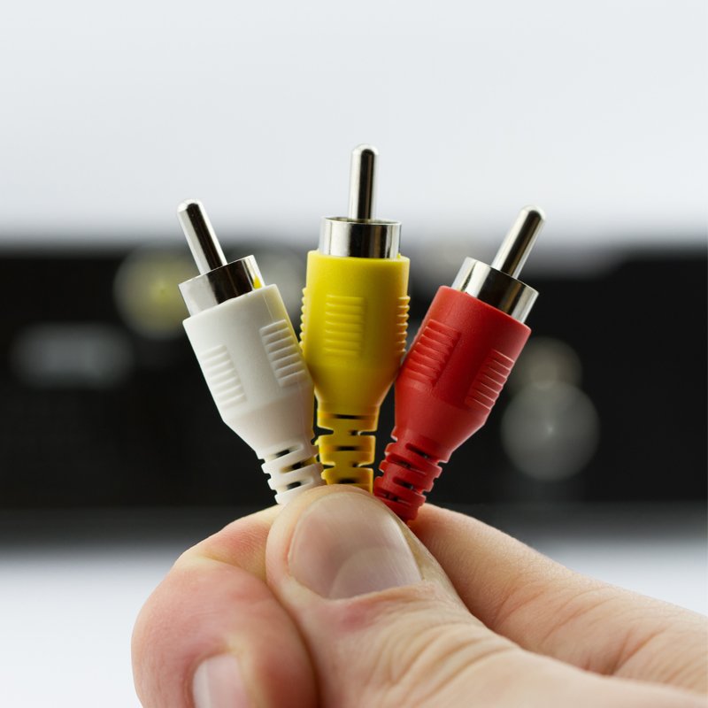 M003C  KABEL ADAPTER PRZEWÓD HDMI DO 3x RCA CINCH AUDIO -E383