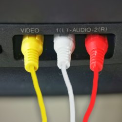 M003C  KABEL ADAPTER PRZEWÓD HDMI DO 3x RCA CINCH AUDIO -E383