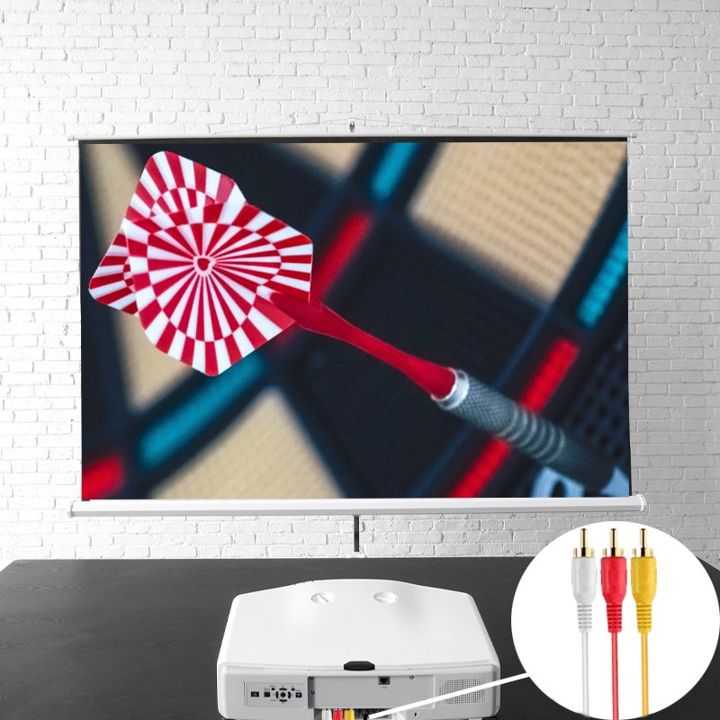 M003C  KABEL ADAPTER PRZEWÓD HDMI DO 3x RCA CINCH AUDIO -E383