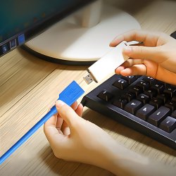 M000   KABEL PRZEDŁUŻKA USB 3.0 PRZEDŁUŻACZ EKRANOWANY 3M -E390