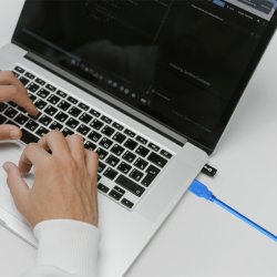 N280 KABEL PRZEDŁUŻKA EKRANOWANY WTYK USB 3.0 1,5 M -E391