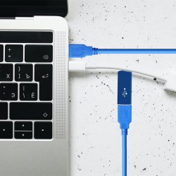 N280 KABEL PRZEDŁUŻKA EKRANOWANY WTYK USB 3.0 1,5 M -E391
