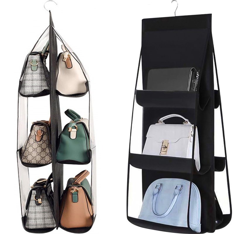 M002A   ORGANIZER DO SZAFY NA TOREBKI TOREBEK BUTY WIESZAK -O395