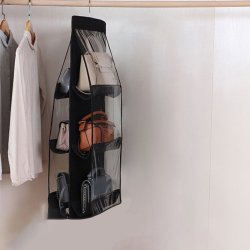 M002A   ORGANIZER DO SZAFY NA TOREBKI TOREBEK BUTY WIESZAK -O395