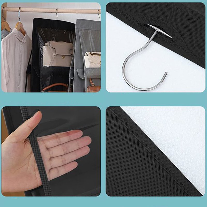 M002A   ORGANIZER DO SZAFY NA TOREBKI TOREBEK BUTY WIESZAK -O395