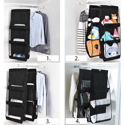 M002A   ORGANIZER DO SZAFY NA TOREBKI TOREBEK BUTY WIESZAK -O395