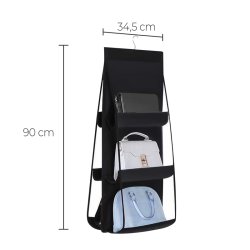 M002A   ORGANIZER DO SZAFY NA TOREBKI TOREBEK BUTY WIESZAK -O395