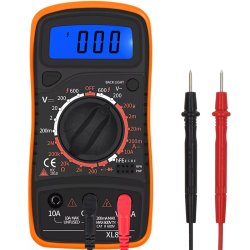 M005A   MIERNIK PRĄDU MULTIMETR LCD CYFROWY UNIWERSALNY -E570