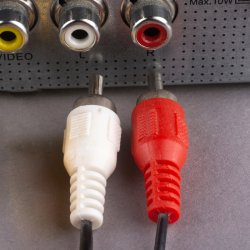 N014 KABEL AUX MINI JACK 3,5mm 2 RCA CINCH STEREO 1,5m E398 1 sztuka