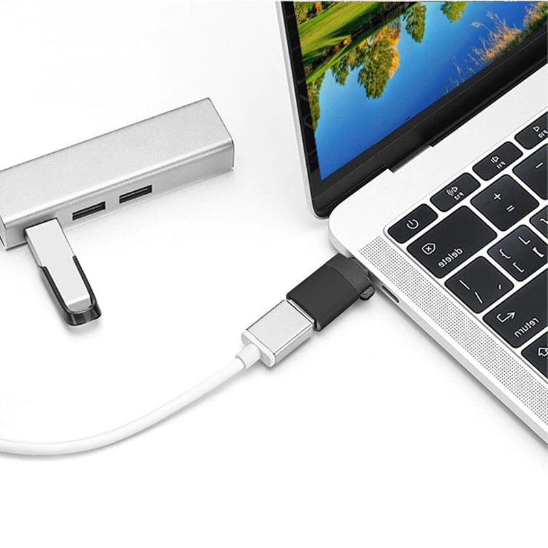 M003D    ADAPTER PRZEJŚCIÓWKA USB-C DO USB 3.0 OTG SOLIDNY -E403