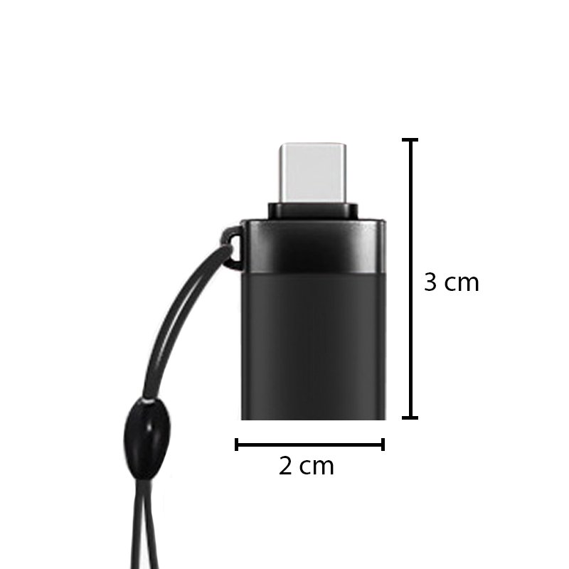 M003D    ADAPTER PRZEJŚCIÓWKA USB-C DO USB 3.0 OTG SOLIDNY -E403