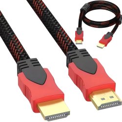 N067 KABEL HDMI FULL HD UHD 4K 3D PRZEWÓD HIGH SPEED 1,5M -E495