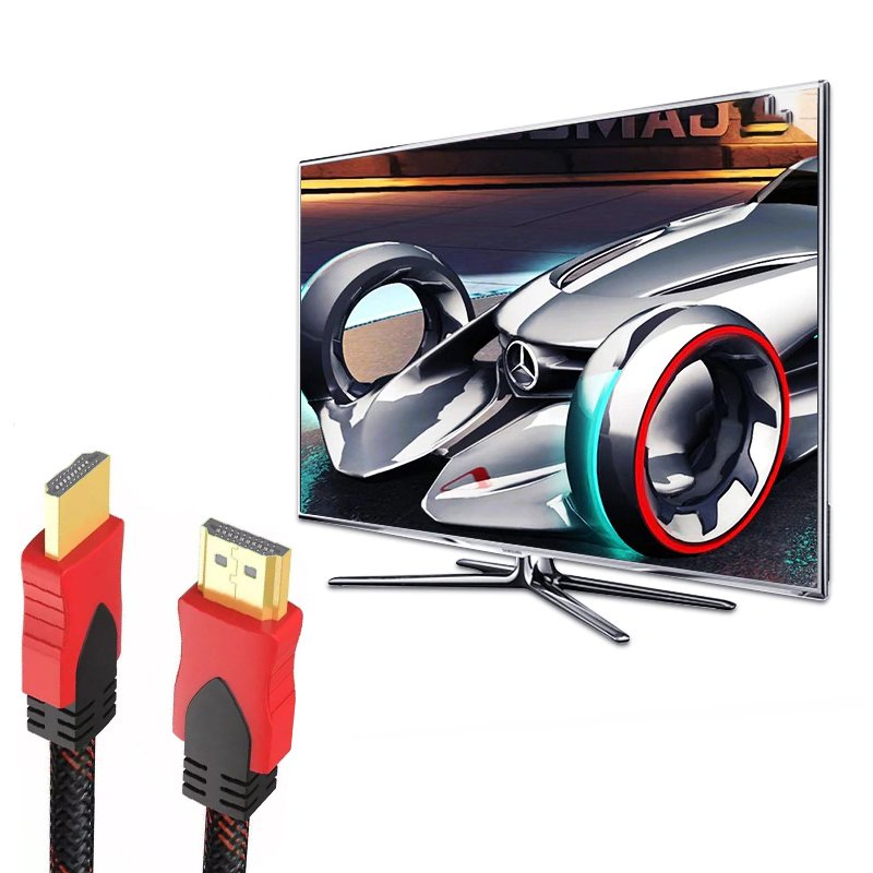 N067 KABEL HDMI FULL HD UHD 4K 3D PRZEWÓD HIGH SPEED 1,5M -E495
