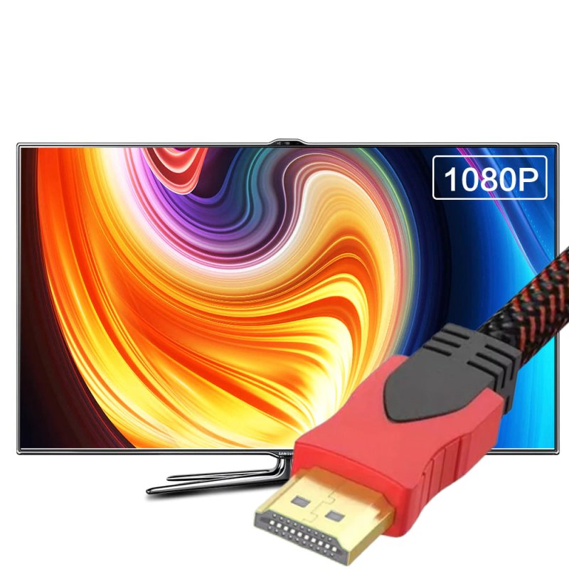 N067 KABEL HDMI FULL HD UHD 4K 3D PRZEWÓD HIGH SPEED 1,5M -E495