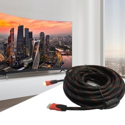N067 KABEL HDMI FULL HD UHD 4K 3D PRZEWÓD HIGH SPEED 1,5M -E495