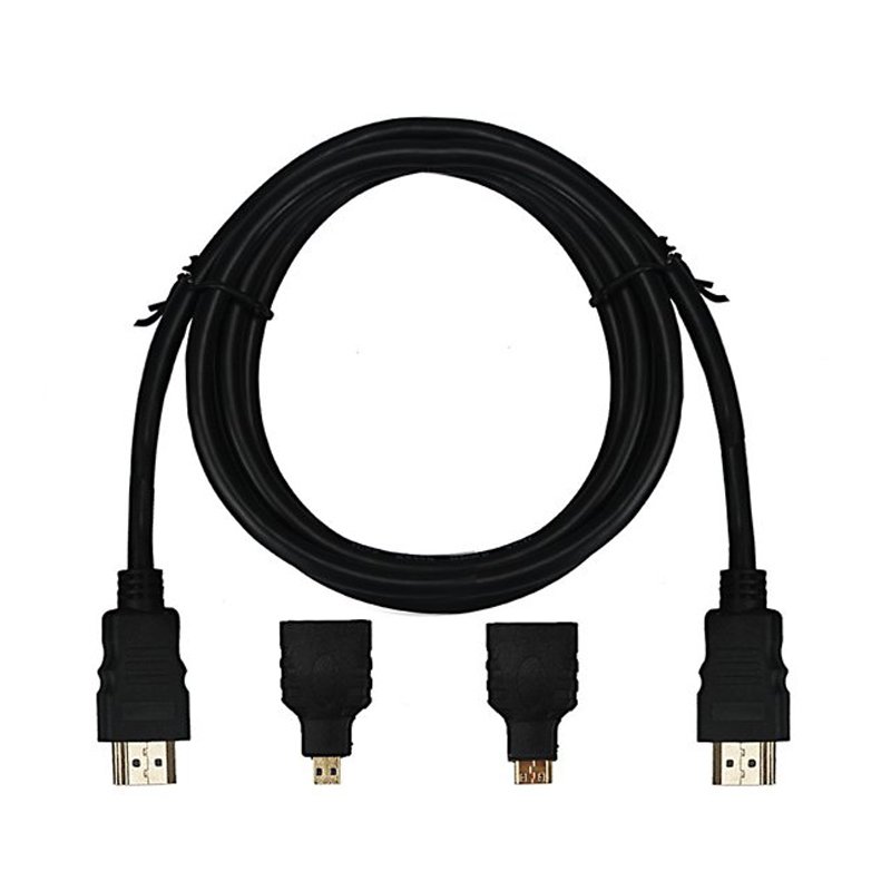 M000   KABEL HDMI 2.0 4K ADAPTERY MINI MICRO UHD 1.5M -E469