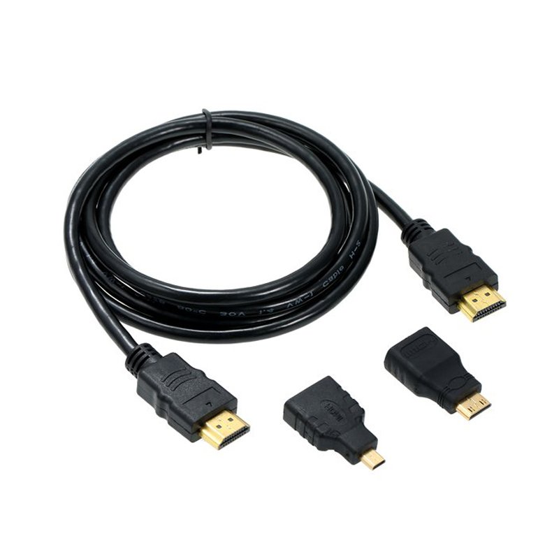 M000   KABEL HDMI 2.0 4K ADAPTERY MINI MICRO UHD 1.5M -E469