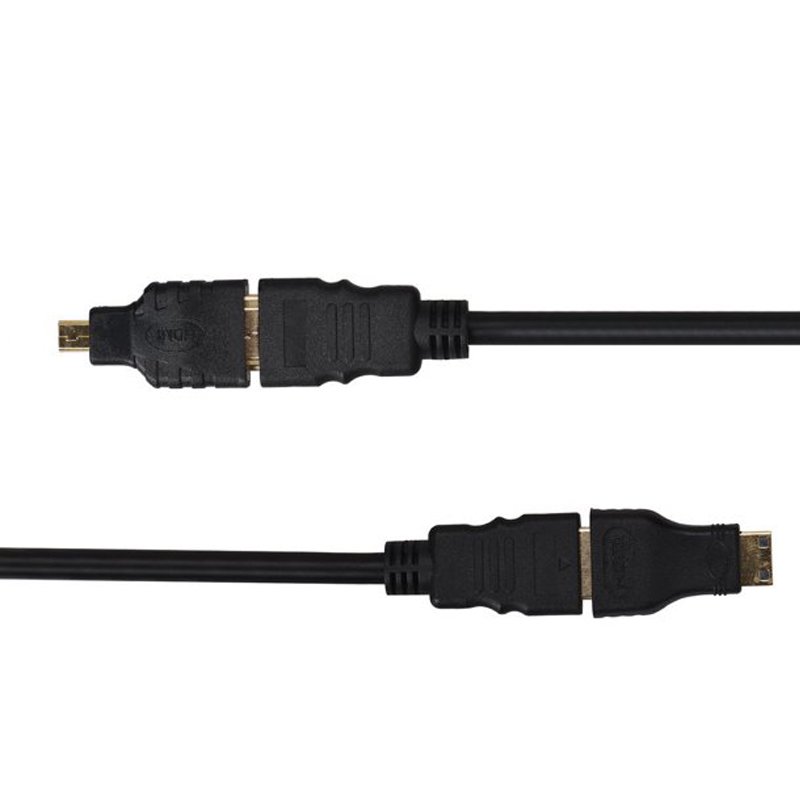 M000   KABEL HDMI 2.0 4K ADAPTERY MINI MICRO UHD 1.5M -E469