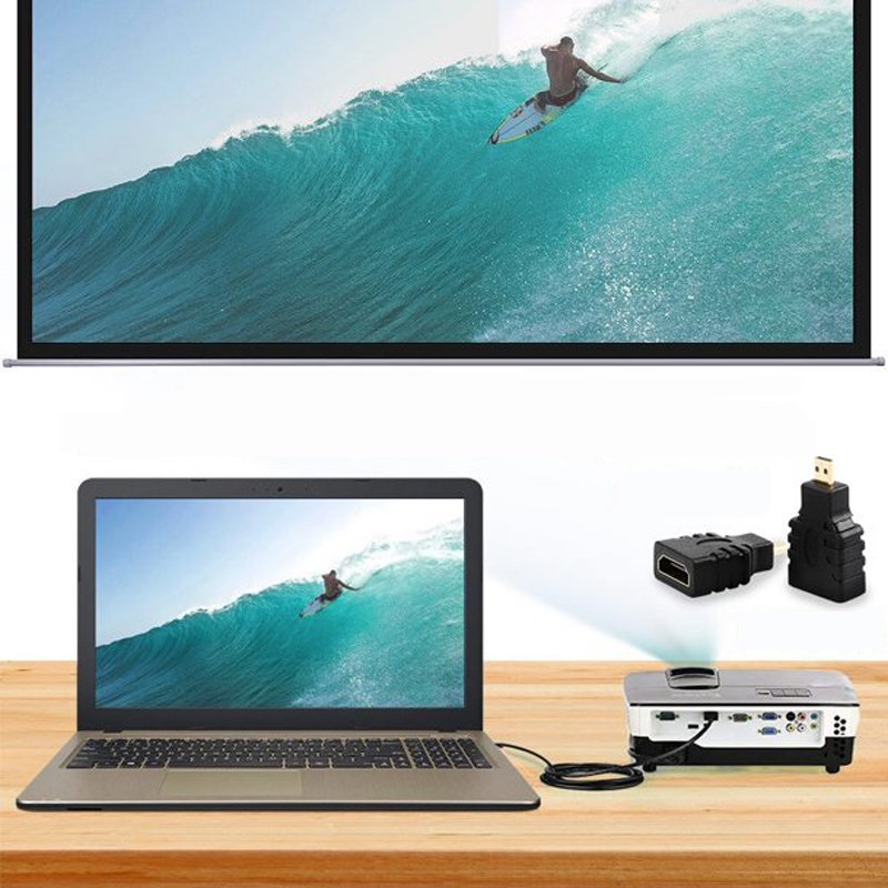 M000   KABEL HDMI 2.0 4K ADAPTERY MINI MICRO UHD 1.5M -E469