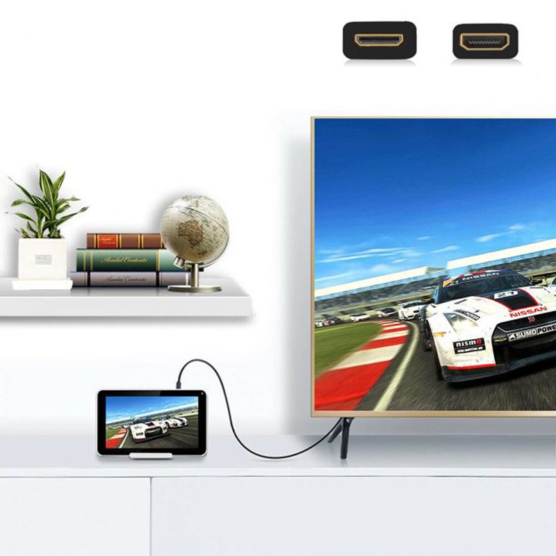 M000   KABEL HDMI 2.0 4K ADAPTERY MINI MICRO UHD 1.5M -E469