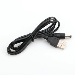 N192 KABEL ZASILAJĄCY ŁADOWARKA USB-DC 5,5 mm 5V E474