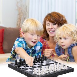 M0000   GRA W SZACHY WARCABY PODRÓŻNE MAGNETYCZNE 2W1 -D061
