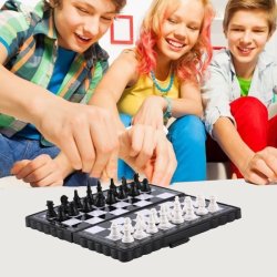 M0000   GRA W SZACHY WARCABY PODRÓŻNE MAGNETYCZNE 2W1 -D061