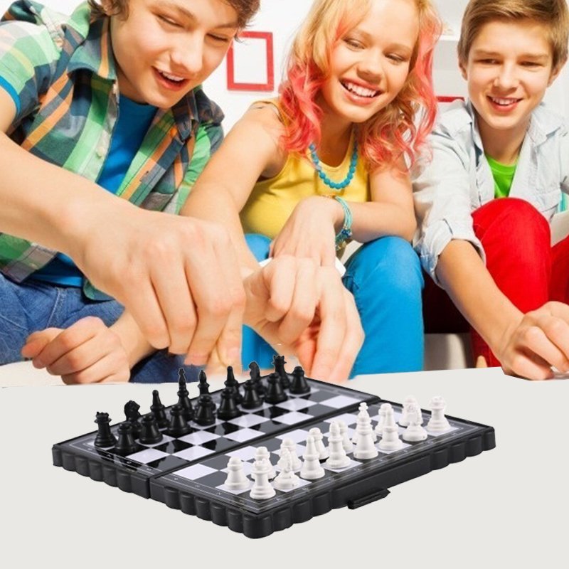 M0000   GRA W SZACHY WARCABY PODRÓŻNE MAGNETYCZNE 2W1 -D061