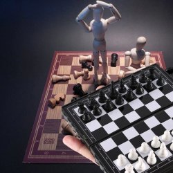 M0000   GRA W SZACHY WARCABY PODRÓŻNE MAGNETYCZNE 2W1 -D061
